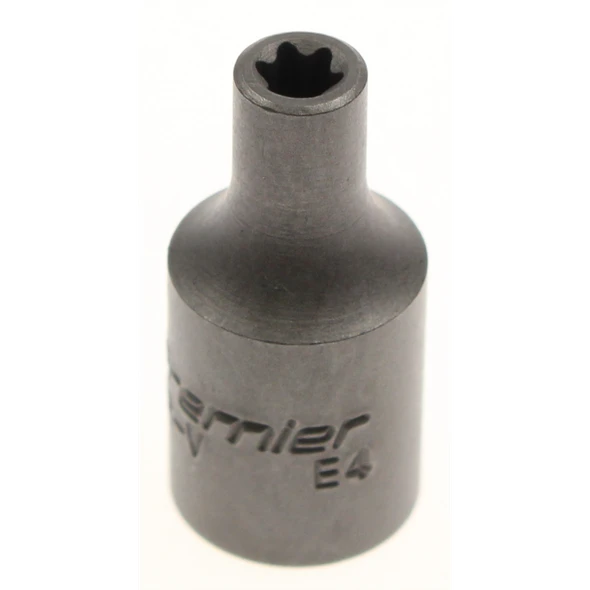 Sealey 1/4"dr e-socket e4x25mml