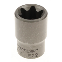 Sealey 1/2"dr e-socket e22x38mml AK6199.51