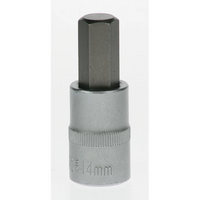 Sealey Hex socket,1/2" drive - 14mm AK620-14