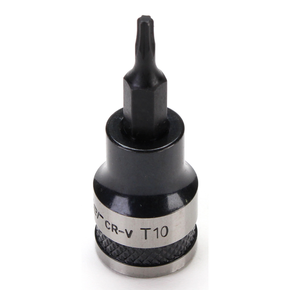 Sealey TRX-Star Socket Bit 3/8"Sq Drive T10 (Black Series)