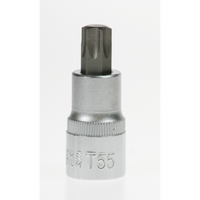 Sealey Socket bit 1/2"sq.dr t55 AK6208.08