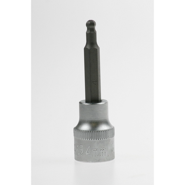 Sealey Hex socket bit, ball end 4mm