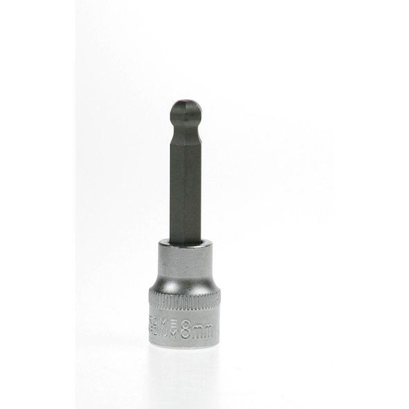 Sealey Hex socket bit, ball end 8mm