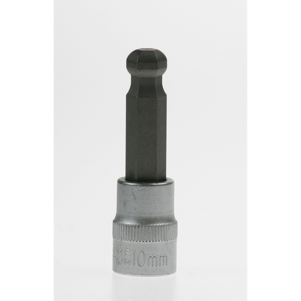 Sealey Hex socket bit, ball end 10mm