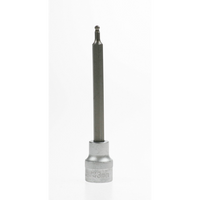 Sealey Hex socket bit, ball end 3mm 100mm long 3/8"dr AK6212-03