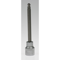 Sealey Hex socket bit, ball end 5mm 100mm long 3/8"dr AK6212-05