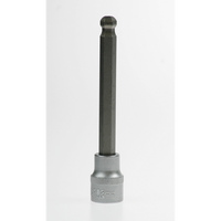 Sealey Hex socket bit, ball end 8mm 100mm long 3/8"dr AK6212-08