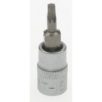 Sealey 1/4"dr trx-star socket bit t15 AK6213.V2-02