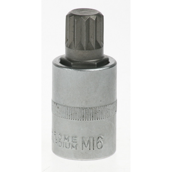 Sealey 1/2"dr spline socket bit 16x58mm