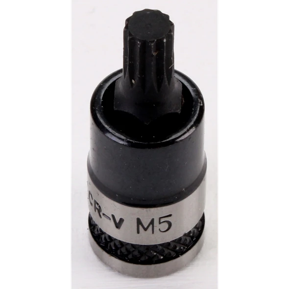 Sealey Spline Socket Bit 1/4"Sq Drive M5 (Black Series)