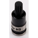 Sealey Spline Socket Bit 1/4"Sq Drive M6 (Black Series)