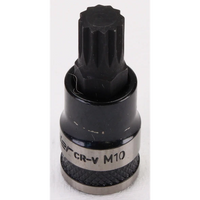 Sealey Spline Socket Bit 3/8"Sq Drive M10 (Black Series) AK6214B.05