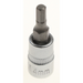 Sealey Hex bit socket 1/4"dr 4mm hex 38mml
