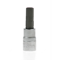 Sealey Hex bit socket 1/4"dr 6mm hex 38mml AK6219.04