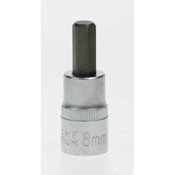 Sealey Hex bit socket 3/8"dr 8mm hex 48mml