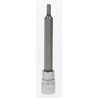 Sealey Hex bit socket 1/4"dr 3mm hex 75mml AK6219.09