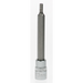 Sealey Hex bit socket 1/4"dr 3mm hex 75mml