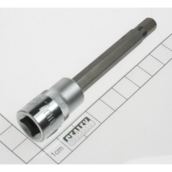 Sealey Hex bit socket 3/8"dr 7mm hex 95mml