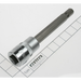 Sealey Hex bit socket 3/8"dr 7mm hex 95mml