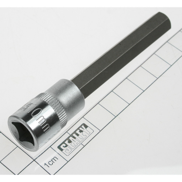 Sealey Hex bit socket 3/8"dr 9mm hex 95mml