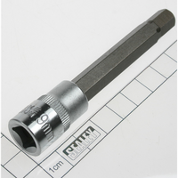 Sealey Hex bit socket 3/8"dr 10mm hex 95mml AK6219.16