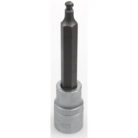 Sealey Hex socket bit, ball end 5mm 100mm long 1/2"dr AK622-05