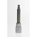 Sealey Hex socket bit, ball end 7mm 100mm long 1/2"dr (so