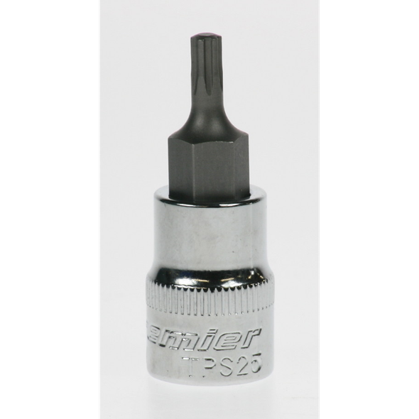 Sealey Trx-p socket bit (t25) 3/8"dr 50mm long