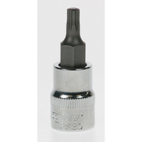Sealey Trx-p socket bit (t30) 3/8"dr 50mm long AK6222.06