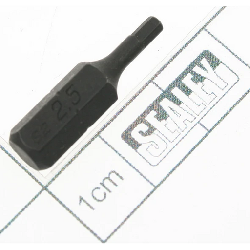 Sealey Hex bit 2.5mm (25mml)