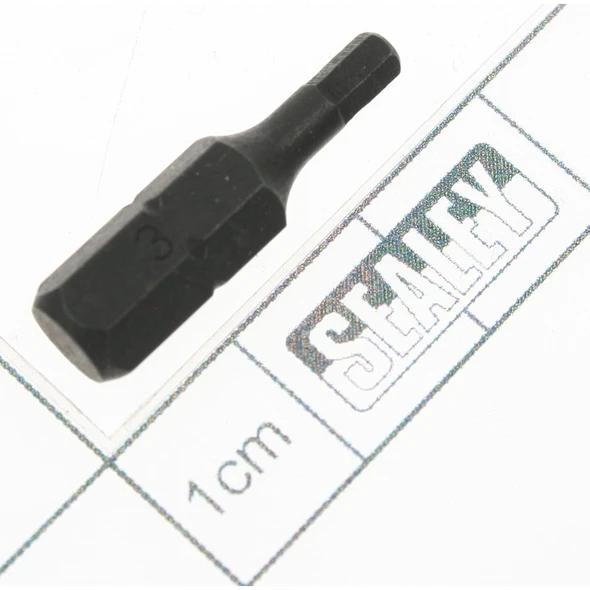 Sealey Hex bit 3mm (25mml)