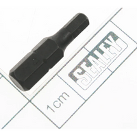 Sealey Hex bit 4mm (25mml) AK62251.05A