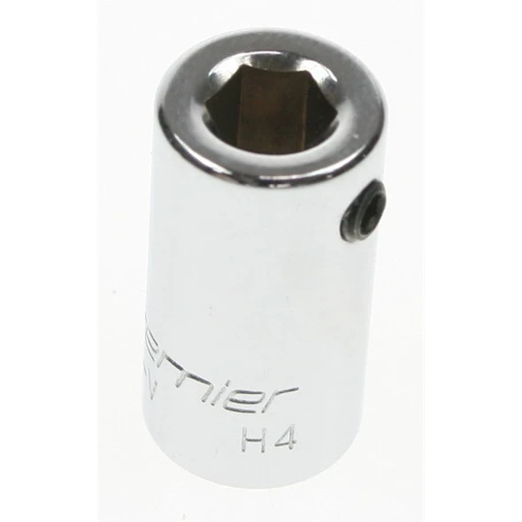 Sealey Socket 1/4"dr 4mm (c/w screw)