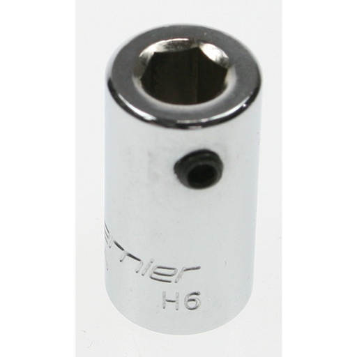 Sealey Socket 1/4"dr 6mm (c/w screw)