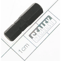 Sealey Hex bit 7mm (25mml) AK62251.08A