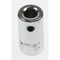 Sealey Socket 1/4"dr 7mm (c/w screw) AK62251.08