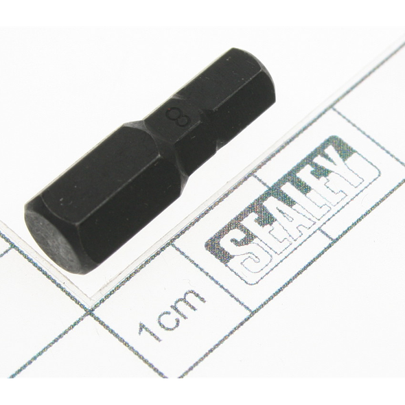 Sealey Hex bit 8mm (25mml)