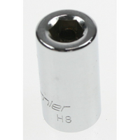 Sealey Socket 1/4"dr 8mm (c/w screw) AK62251.09
