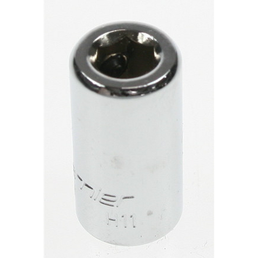 Sealey Socket 1/4"dr 11mm (c/w screw)