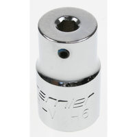 Sealey Socket 1/2"dr 6mm (c/w screw) AK62258.01