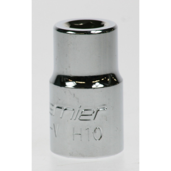 Sealey Socket 1/2"dr 10mm (c/w screw)