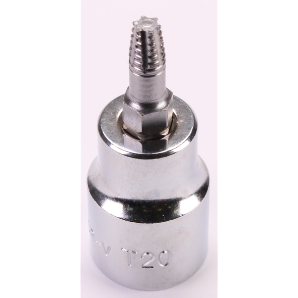 Sealey 3/8"Dr Trx-Star Socket Bit T20 (Lock-On)
