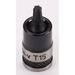 Sealey TRX-Star Socket Bit Stubby 1/4"Sq Drive T15 (B/S)