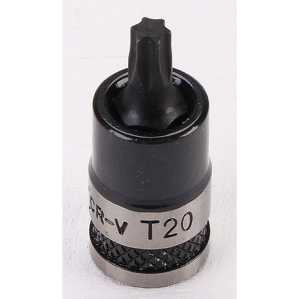 Sealey TRX-Star Socket Bit Stubby 1/4"Sq Drive T20 (B/S)