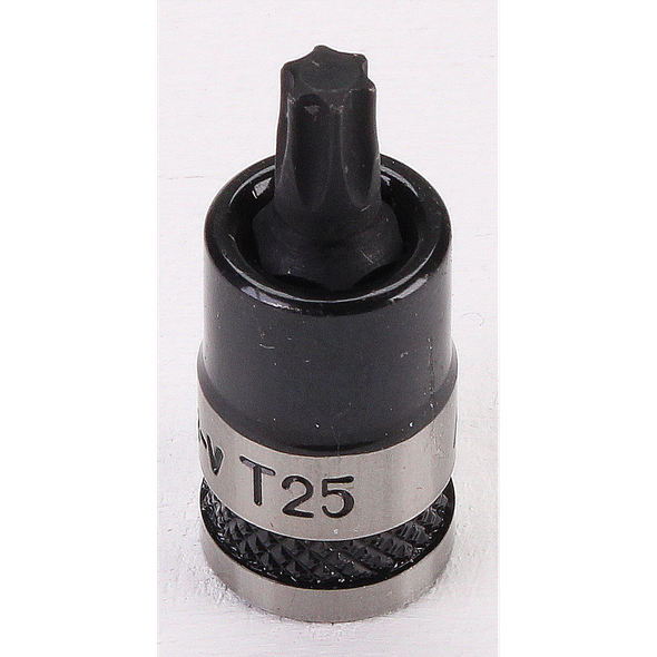 Sealey TRX-Star Socket Bit Stubby 1/4"Sq Drive T25 (B/S)