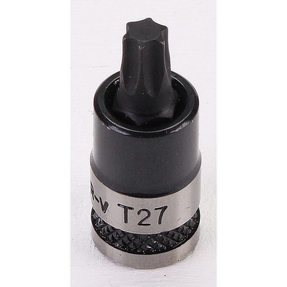 Sealey TRX-Star Socket Bit Stubby 1/4"Sq Drive T27 (B/S)