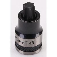 Sealey TRX-Star Socket Bit Stubby 3/8"Sq Drive T45 (B/S) AK6228B.09