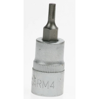Sealey Ribe socket bit (m4) 3/8"dr 50mm AK6232.01