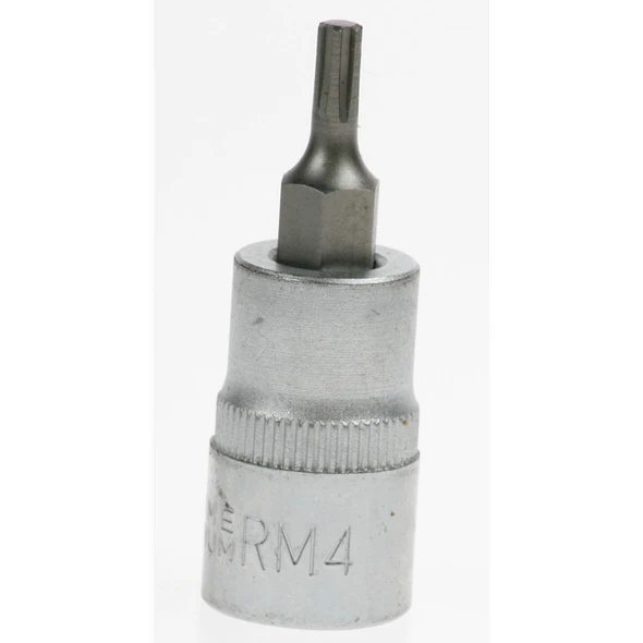 Sealey Ribe socket bit (m4) 3/8"dr 50mm