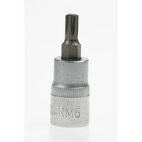 Sealey Ribe socket bit (m6) 3/8"dr 50mm AK6232.03